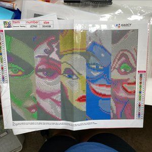 Disney villian diamond paint